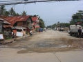 Lungsod ng Cagayan de Oro Mindanao Philippines Summer 2018. Exotic and air. Houses and streets.