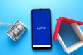 Luno Cyptocurrency Apps Royalty Free Stock Photo
