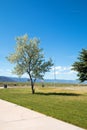 Lunt Park rest area roadside stop off Interstate 15 in the state of Utah USA