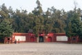 LUOYANG, CHINA - NOV 21 2014: Tomb of Emperor Guangwu of Han. a Royalty Free Stock Photo