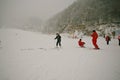 Luoyang Funiu Mountain Ski Resort Royalty Free Stock Photo