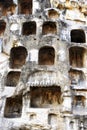 Longmen Grottoes ,one of the finest examples of Chinese Buddhis Royalty Free Stock Photo