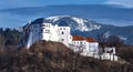 The Lupciansky castle - Slovakia Royalty Free Stock Photo