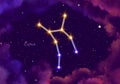 Illustration image of the constellation Lupus