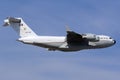 Luqa, 6 August 2015: C-17A on take off.