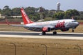 Jet2 737 touching down