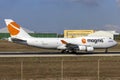 Cargo jumbo jet on the ground Royalty Free Stock Photo