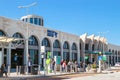 Luqa, Malta, Malta: 22FEB2023: Malta International Airport main building. Royalty Free Stock Photo