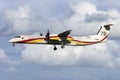 Nice livery on a French Dash 8 Royalty Free Stock Photo