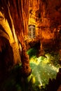 Luray Caverns, Virginia, USA. Royalty Free Stock Photo