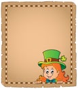 Lurking leprechaun girl parchment 1