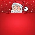 Lurking Santa Claus with copyspace 7