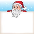 Lurking Santa Claus with copyspace 6