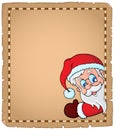Lurking Santa Claus topic parchment 1