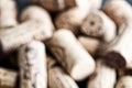 lurred image of a wine corks Royalty Free Stock Photo