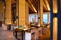 Luruxi interior restaurant on Maldives resort