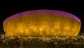 Lusail Iconic Stadium or Lusail Stadium is a football stadium in Lusail, Qatar Royalty Free Stock Photo