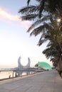 Lusail, Qatar- 18 November 2022: The beautiful Lusail