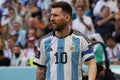 Leo Messi close up during the match between Argentina National Team vs. Saudi Arabia National Team