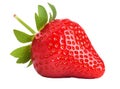 A close up of a strawberry