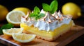 Luscious lemon meringue pie and tantalizing lemon desserts for a delightful breakfast feast