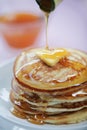 Luscious Looking Pancakes Royalty Free Stock Photo