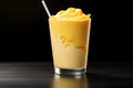 Luscious mango lassi, a refreshing and sweet yogurt-based drink