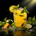 Luscious Mango Mojito in a Tropical Paradise