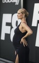 Luscious, Pregnant Model Rosie Huntington-Whiteley Royalty Free Stock Photo