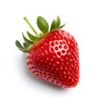 Fresh strawberry isolated white background AI generated Royalty Free Stock Photo