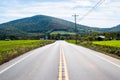 Lush Farmland Roads Flowing Around Raystown Lake, in Pennsylvania