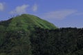 lush green hill of palani mountain range at kodaikanal hill station in tamilnadu, india Royalty Free Stock Photo