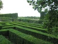 lush green labyrinth park in Vienna Austria