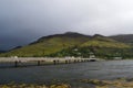 Lush green landscape in Kyle of Lochalsh, Scotland