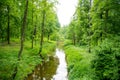 Veltrusy castle park in Central Bohemia Royalty Free Stock Photo