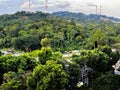 Lush green spaces of hill parks in Singapore