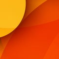 Lush lava orange sun abstract background