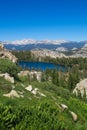 Lush mountain lake area - Yosemite National Park