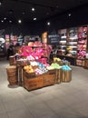 Lush shop in shopping mall European in Moscow