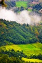 Lush Tibetan landscape Royalty Free Stock Photo