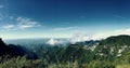 Panoramic view of Pedra Furada or Morro da Igreja in Urubici