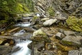 Lush waterfalls in north Idaho