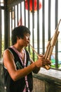 Lusheng-a reed-pipe wind instrument