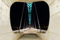 Lusitania bridge Royalty Free Stock Photo