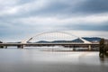 Lusitania bridge over the Guadiana River in Merida