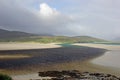 Luskentyre beach, Harris , Western Isles  outer Hebrides, Scotland Royalty Free Stock Photo