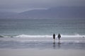 Luskentyre beach on the Isle of Harris, Outer Hebrides, Scotland Royalty Free Stock Photo