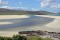 Luskentyre beach, Harris , Western Isles  outer Hebrides, Scotland Royalty Free Stock Photo