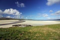 Luskentyre beach, Harris , Western Isles  outer Hebrides, Scotland Royalty Free Stock Photo