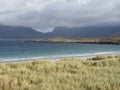 Luskentyre Beach or Luskentyre Sands. Isle of Harris. Outer Hebrides, Scotland.